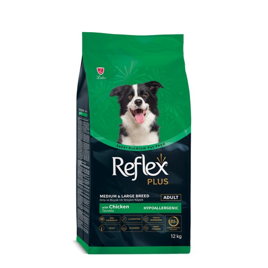 Reflex Plus Adult Medium Large Chicken 12kg