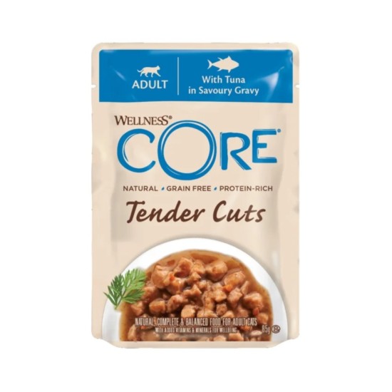 Wellness Core Tender Cuts Fillets Tuna 85gr