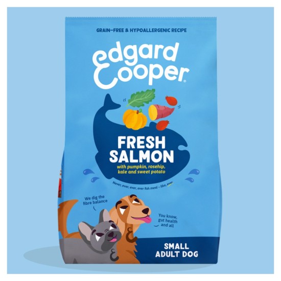 Edgard Cooper Dog Adult Small Fresh Salmon 700gr