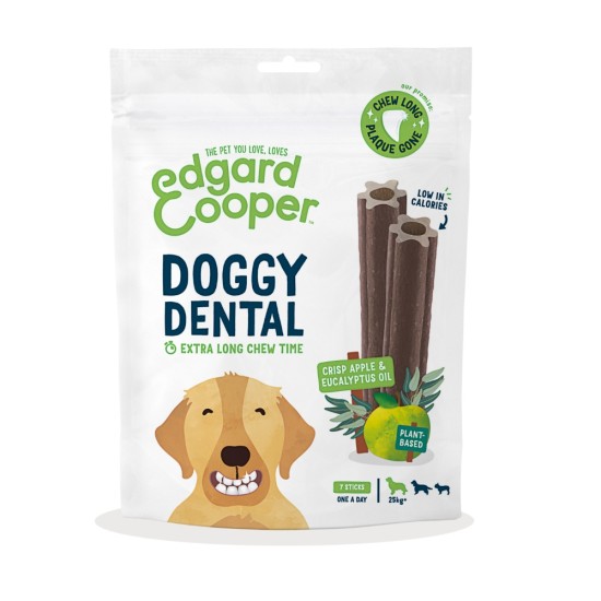 Edgard Cooper Doggy Dental Large Apple Eucalyptus 240gr
