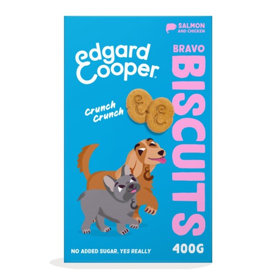 Edgard Cooper Biscuits Salmon Chicken 400gr