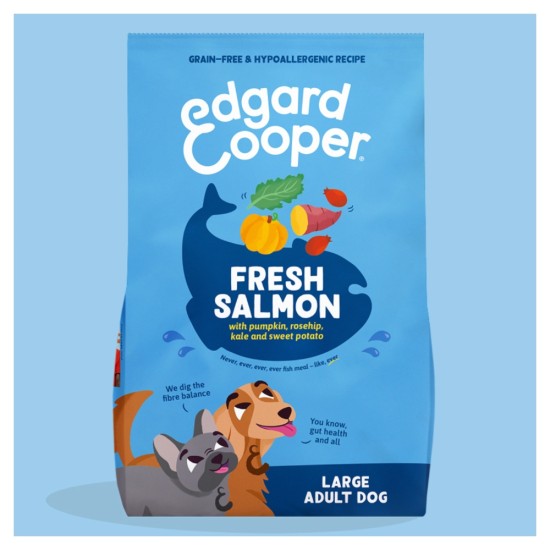 Edgard Cooper Dog Adult Large Fresh Salmon 12kg