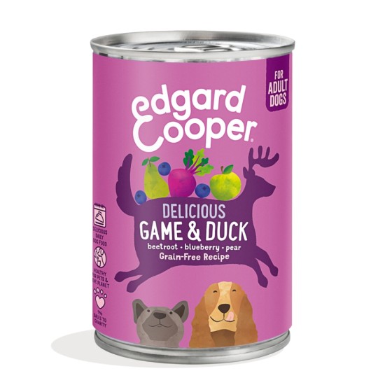 Edgard Cooper Dog Adult Game Duck Wet 400gr